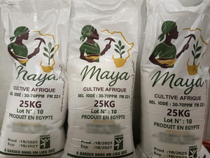 Sel de mer celtique raffiné Maya, pureté 99%, sel de table blanc en poudre, égyptien, 25 kg en vrac, optionnel, iodé, qualité alimentaire, sac/sachet - Product Image 6