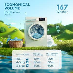 Adoucissant Textile Extra Concentré GRASS Eva Floral Fruité 5000ml 167 Lavages - Product Image 5