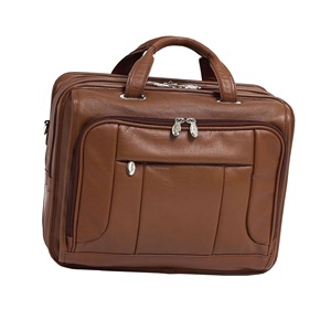 Wholesale Custom PU Leather <b>Laptop</b> Briefcase Large Designer Business <b>Case</b> with <b>Handle</b> Closure for Office Use - Product Image 1