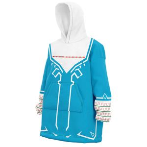 Sudadera con capucha de forro polar Sherpa de diseño personalizado-Sudadera con capucha cálida y de felpa con impresión personalizada para uso en exteriores e interiores - Product Image 1