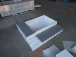 Piscina de fibra de vidrio con temporizador, piscina cuadrada para exteriores, piscina para autos, mesas de billar para piscina, válvula para piscina, cojín para tumbona de piscina, puerta de vidrio para piscina - Product Image 5