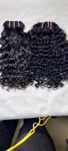 Extensiones de Cabello Virgen Remy Indio Sin Procesar, Trama a Máquina, Ondulado Profundo Suelto, Cutículas Alineadas, Tipo Peluca, Exportación Directa - Product Image 4