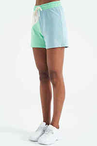 Pantalones cortos de moda para mujer, cintura alta, lazo de playa, moda novedosa, último diseño, pantalones cortos informales de verano para mujer, hechos en Pakistán - Product Image 2