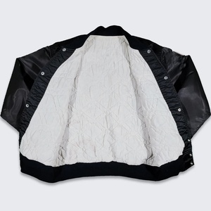 206 haute qualité vierge Letterman veste prix de gros entièrement personnalisé produit Logo personnalisé Patch travail - Product Image 4