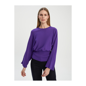 Pull en tricot à manches chauve-souris en viscose mélangée pour femmes BGN, fabriqué en Turquie - Product Image 4