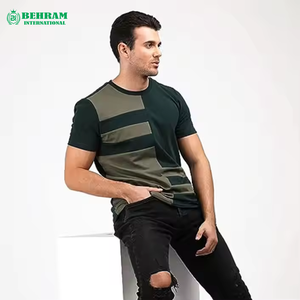 Camiseta de Hombre al por Mayor, Lisa, 100% Algodón, de Secado Rápido, Antiarrugas, Transpirable, Ecológica, de Corte Holgado, con Logotipo Personalizado - Product Image 5