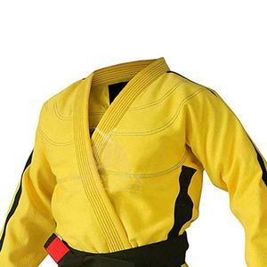 Bjj Gi colores personalizados Logo Kimono brasileño Jiu Jitsu Judo uniforme precio de venta uniforme profesional BJJ Gi con Logo bordado - Product Image 3