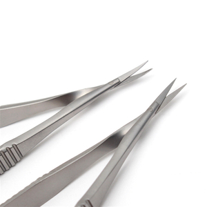 Ciseaux à sourcils de tondeuse de beauté noire de haute qualité avec peigne pour les soins personnels ciseaux de maquillage en gros - Product Image 3