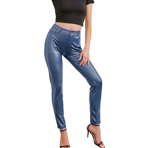 2025 tendance salopette en cuir de haute qualité pour femmes tissu Satin personnalisé meilleure conception tenues d'automne - Product Image 3