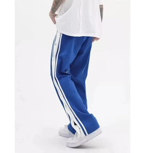 กางเกงทรงหลวมเอวสูงสำหรับผู้ชายกางเกงเล่นกีฬาฟิตเนสกางเกงออกกำลังกายกางเกงสำหรับผู้ชายซักได้โลโก้แบบออกแบบได้ตามต้องการ - Product Image 3