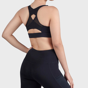 Wholesale Women Fitness Sports <b>Bra</b> for Gym Active Wear Breathable Women Cross Back High Support Yoga Sports <b>Bra</b> - Product Image 5