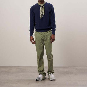 Pantalon en coton pour homme de haute qualité à rayures pantalon pour hommes pantalon pour hommes Chino droit à rayures incurvées vente en ligne - Product Image 2