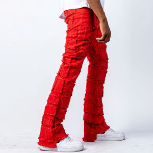 Extensible High Street Hip Hop Pantalon Meilleur Article Vintage Sumer Jeans À La Mode Slim Fit Distressed Jeans Pantalon pour Hommes - Product Image 4