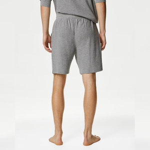 Haute qualité hommes léger coton sweat Shorts respirant genou longueur Street Wear hommes coton polaire Jogging Shorts - Product Image 3