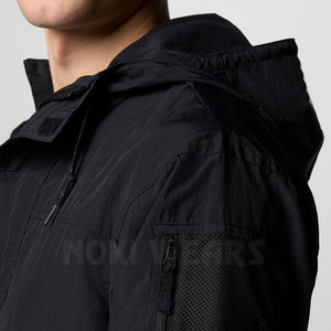 Diseña Tu Propia Chaqueta Anorak con Capucha de Alta Calidad, con Logotipo Frontal, Impermeable y Transpirable, Chaqueta de Invierno Personalizada - Product Image 6