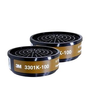 3M 3301K-100 Filtro de cartucho de vapor orgánico Protección respiratoria para pintar Agricultura y otros entornos químicos - Product Image 4