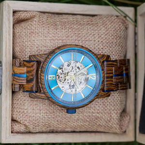 Livraison directe Reloj Hombre personnalisé nouvelle montre en bois hommes Top marque de luxe chronographe montres à quartz pour homme par FWE - Product Image 1