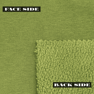 Tissu Sherpa en POLYESTER/COTON de la meilleure qualité pour les vêtements de sport et de yoga - Product Image 2