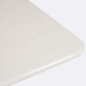 <span class=keywords><strong>Table</strong></span> à manger rectangulaire contemporaine brillante 8 places en MDF avec peinture blanche <span class=keywords><strong>haute</strong></span> brillance pour salle à manger cuisine - Product Image 3