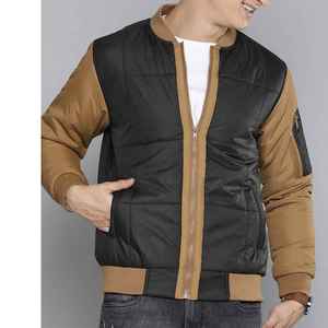 Veste Varsty personnalisée Logo brodé Manches en cuir Veste Varsity Letterman en laine Veste de baseball pour hommes - Product Image 1