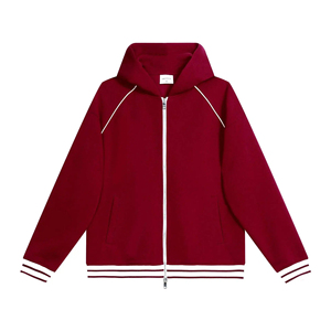 Sudaderas con Capucha Personalizadas de Alta Calidad, Lisas, con Cierre, Talla Grande, 100% Algodón, Gruesas, Holgadas, Casuales, de Color Sólido, para Hombre - Product Image 2