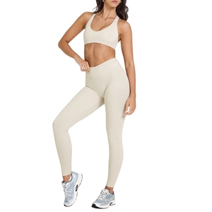 Leggings de yoga effet seconde peau pour femmes 2026, sans couture avant, taille haute, ultra doux, pantalons de sport anti-transparence, collants d'entraînement, vêtements de sport - Product Image 4