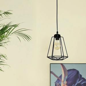 Lampe suspendue en métal fabriqué en Inde avec abat-jour en tissu pour salon et salle à manger disponible au prix d'usine - Product Image 5