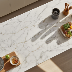 Sang trọng hiện đại thân thiện với môi calacatta grey vàng tĩnh mạch tay đánh bóng Quartz slab cao cấp <span class=keywords><strong>Countertop</strong></span> cho sảnh khách sạn nhà bếp đảo - Product Image 1