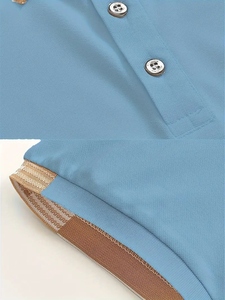 Polo de hombre más vendido del fabricante, diseño de logotipo profesional, estilo sólido único, informal, de talla grande, transpirable - Product Image 3