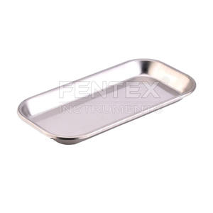 Plateau de laboratoire dentaire en acier inoxydable pour instruments et autres usages médicaux vétérinaires par Fentex Surgical Instruments - Product Image 3