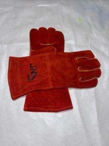 Venta al por mayor de guantes de soldadura de doble capa de piel de vaca a mano resistente al desgaste y aislamiento térmico Protección Laboral para soldadores - Product Image 5