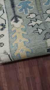 Low Price Large <b>Runner</b> Vintage Folk Pattern <b>Carpet</b> Handwoven Knotted Green Wool <b>Runner</b> Rug Long Hallway Style Boho Area Rugs - Product Image 2