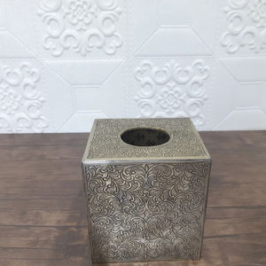 Modern <b>Tissue</b> Organizer Napkin Holder Fancy Home Decor Metal Napkin Holder <b>For</b> Kitchen Countertop <b>Tissue</b> Box Holder Low Price - Product Image 5