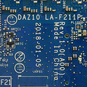 เมนบอร์ดแท้ใหม่สำหรับ Dell XPS 9575 รุ่น DAZ10 LA-F211P i7-8706G 8GB 0X81T6 X81T6 451.A7W3.1LA0 - Product Image 5