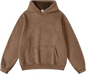 Sudadera con Capucha para Hombre, Material Genuino y Elegante, 100% Algodón, Transpirable y con Estilo, con Logotipo Personalizado, Mangas Largas para Invierno - Product Image 1