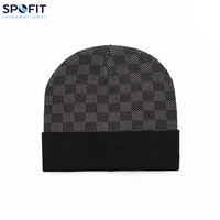 Bonnet Jacquard Unisexe Personnalisé 2025/2026 en Coton Respirant et Imperméable pour Voyage, Plage et Hiver – Vente en Gros