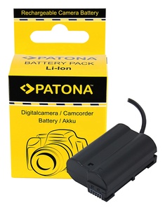 PATONA D-TAP อินพุตแบตเตอรี่อะแดปเตอร์ Z5 Z6 Z7 D500 D800 D850 D7000 D7100 D7200 VFB12802 EN-EL15C อินพุต 14.8V เอาต์พุต 7.4V