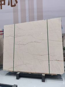 Marbre beige doré Menes hautement poli avec des lignes dorées, prix du marbre Sofitel Gold bon marché pour les carreaux muraux et de sol - Product Image 3