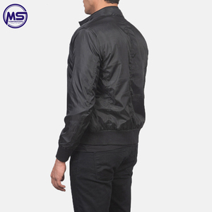 Men's Customized Logo Printing Light <b>Weight</b> Full Sleeves Bomber Jacket High Quality New Design with <b>Stand</b> Collar for Winter - Product Image 6