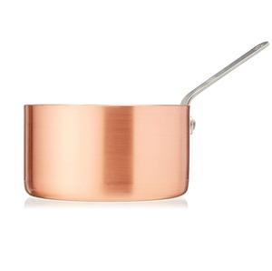 Wholesale <b>Stainless</b> <b>Steel</b> Mini Sauce <b>Pan</b> with Long Handle Copper-Plated Sauce <b>Pot</b> for Hotel & Home Kitchen Use OEM Bulk Exporter - Product Image 1
