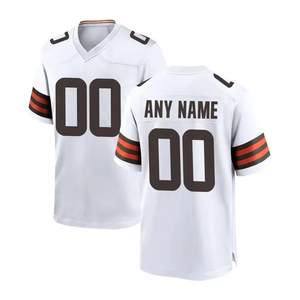 Maillot de football américain pour adulte, uniforme d'entraînement, impression numérique, respirant, été, évacuation de l'humidité, personnalisable, nom de l'équipe - Product Image 3