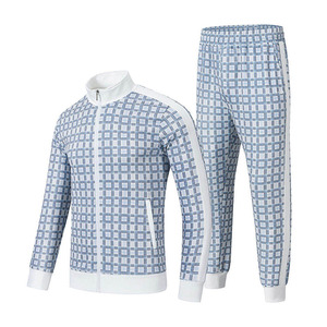 Vêtements de survêtement pour hommes de qualité supérieure en gros, légers, vêtements de jogging, vêtements de sport, survêtement pour hommes à col montant - Product Image 1