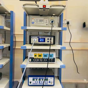 รถเข็นผ่าตัดผ่านกล้องของคาร่าพร้อมกับเครื่องจักรอุปกรณ์ทางการแพทย์ผ่าตัด - Product Image 1