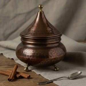 Azucarero de Cobre con Forma de Caldero de Bruja para Decoraciones de Halloween - Product Image 2