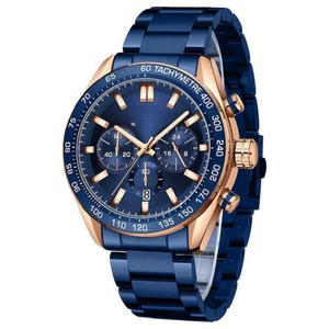 Montre automatique de luxe pour homme, fabriquée avec un boîtier en acier inoxydable durable et un cadran en céramique noire doté d'un verre anti-rayures. - Product Image 4