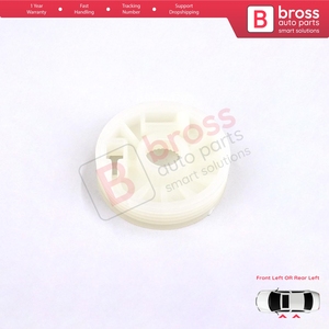 Polea de la rueda del regulador de ventana BWR5394 izquierda 71740175 60672278 para 156 159 - Product Image 3