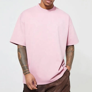 T-shirts personnalisés de haute qualité pour hommes, 100% coton, 220g, coupe ample, design vierge, impression numérique, écologiques - Product Image 5