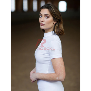 Camisas duraderas de tela suave para montar a caballo para mujer, diseñadas para una comodidad flexible y un uso duradero en espectáculos de entrenamiento - Product Image 5