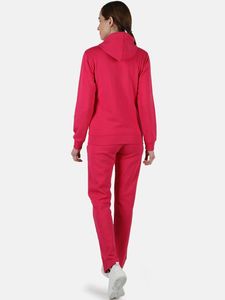 กางเกงขายาวมีฮู้ดแขนยาวของผู้หญิงชุดวอร์มฤดูหนาวชุดวิ่งแบบมีฮู้ดชุดวอร์มเสื้อแจ็คเก็ตแบบมีซิปกางเกงสองชิ้น2ชิ้น - Product Image 4