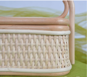 Sisu nouveau Design mignon panier de rangement en rotin panier à bonbons en rotin naturel pour la décoration intérieure artisanat stockage de chocolat - Product Image 4